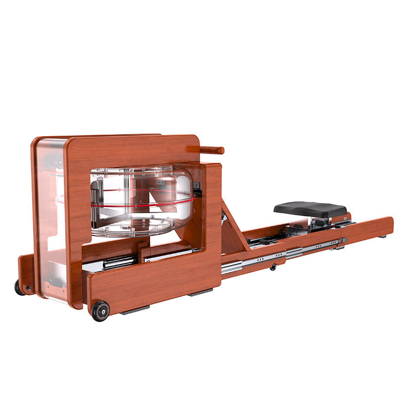 New original Water Resistance Rowing Machine Foldable Water Rower Intelligent Portable Movable Silent Aerobic Fitness Device · v2